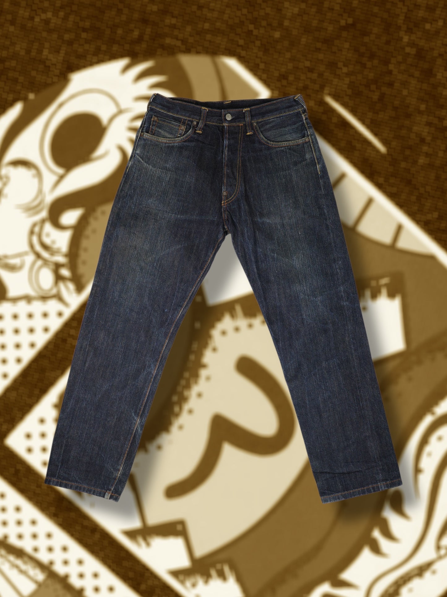Evisu Embroidered Daicock & Shogun Jeans