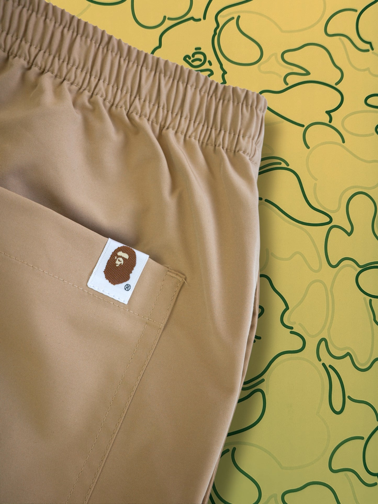 Bape Khaki Shorts