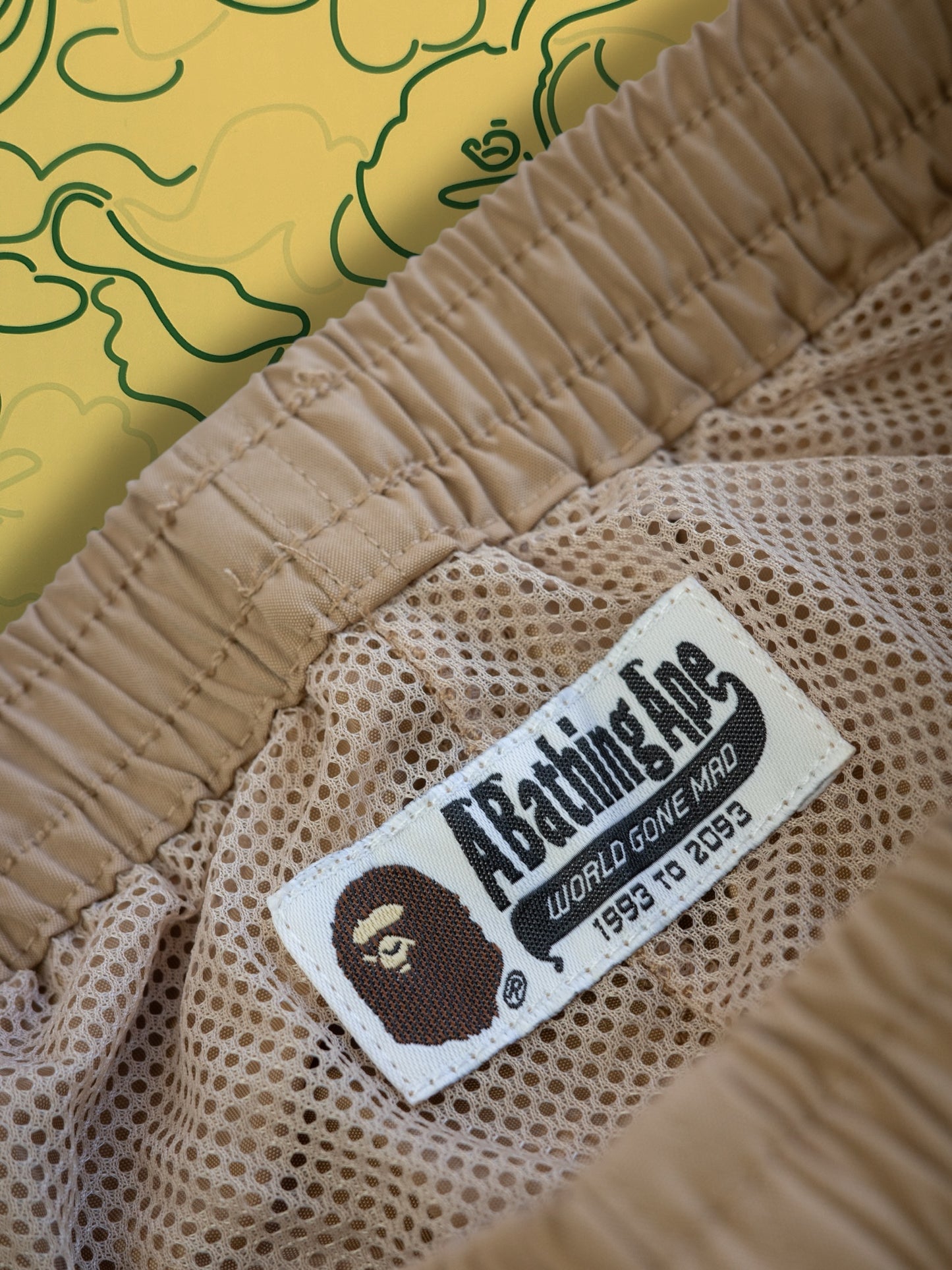Bape Khaki Shorts