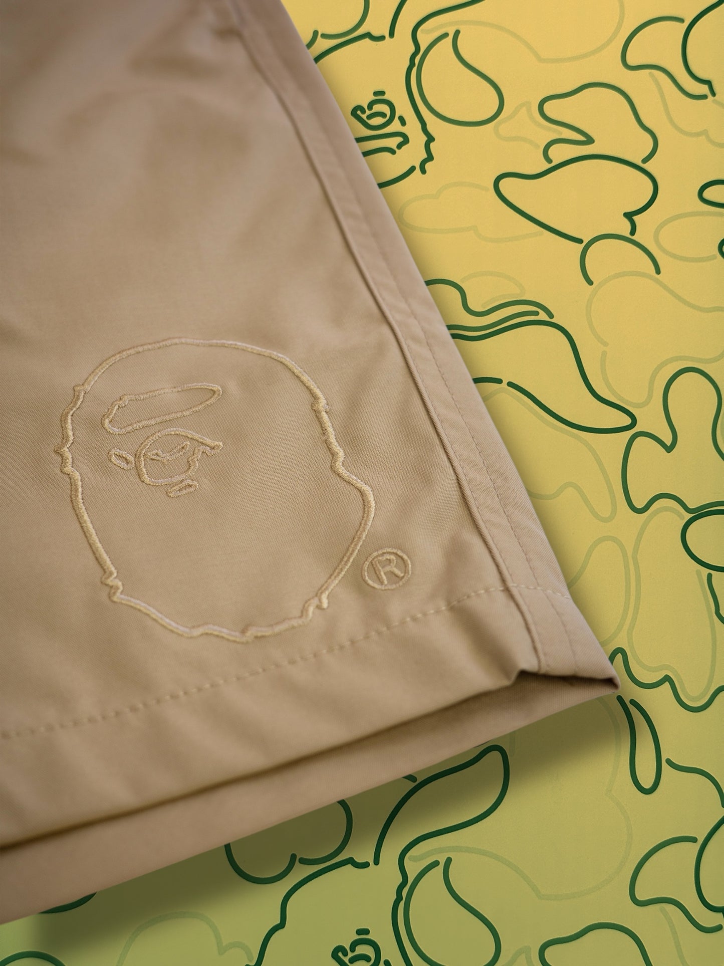 Bape Khaki Shorts