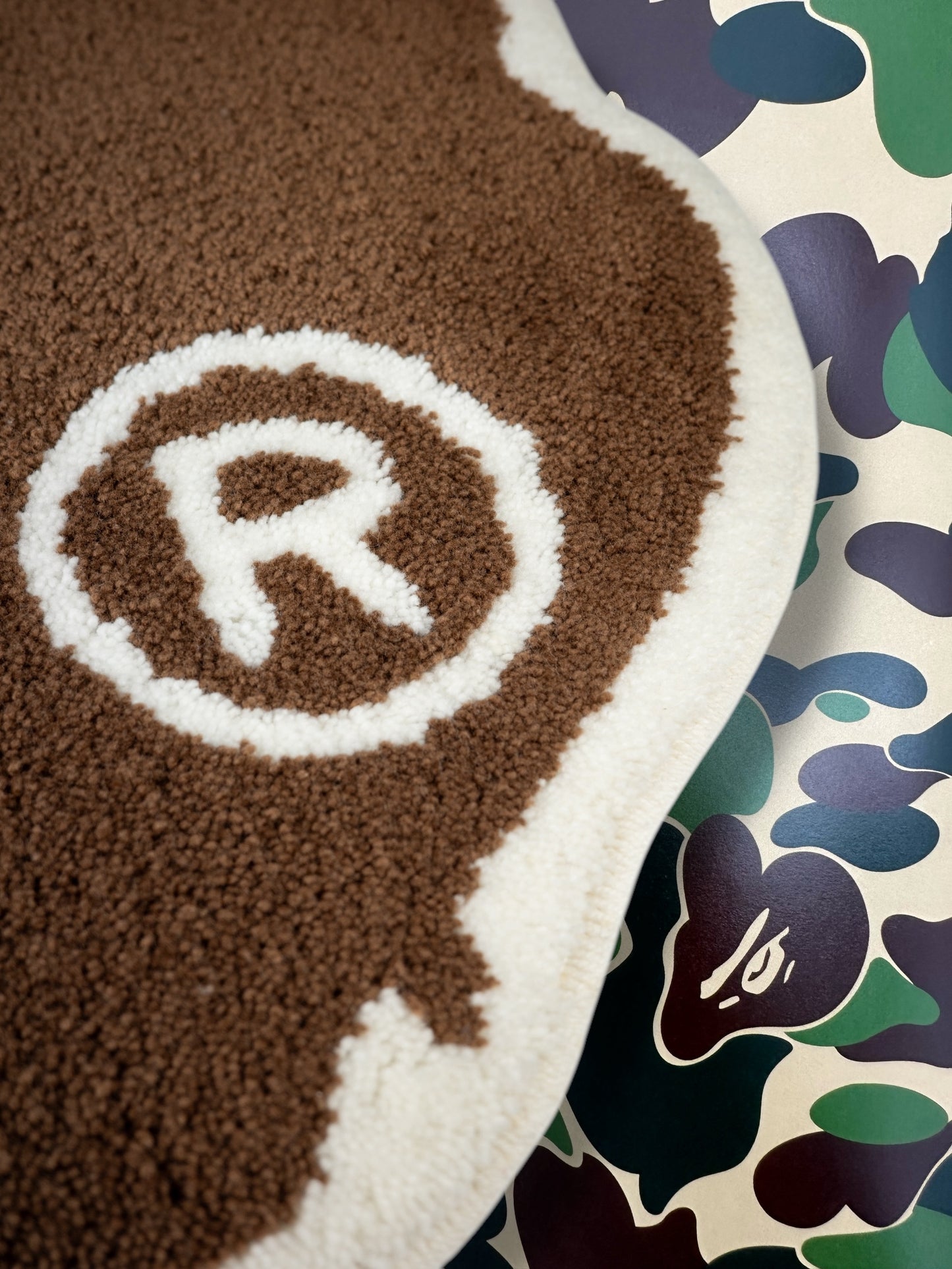 Bape Ape Head Rug
