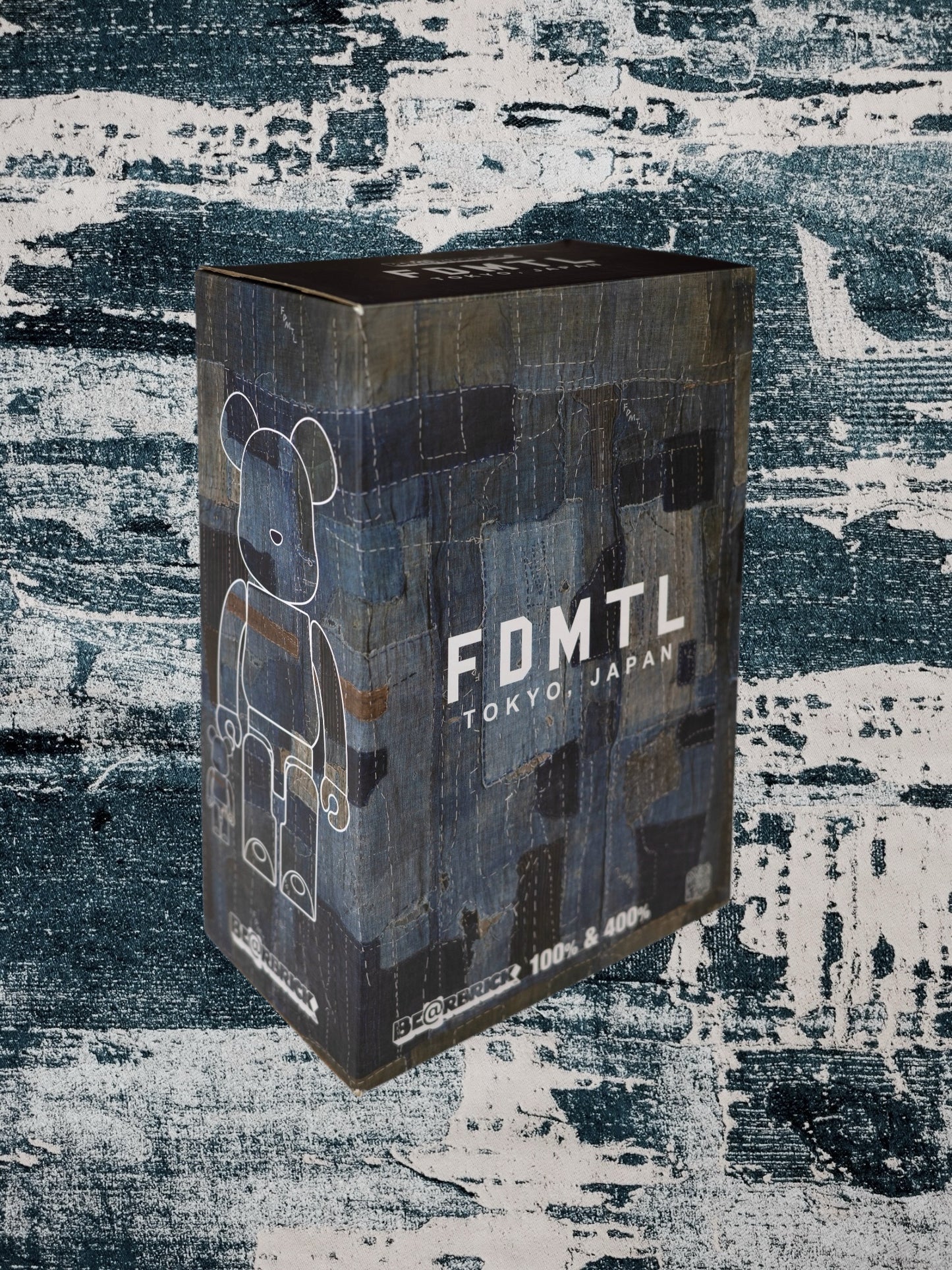 Bearbrick x FDMTL Boro Repair 400% & 100%