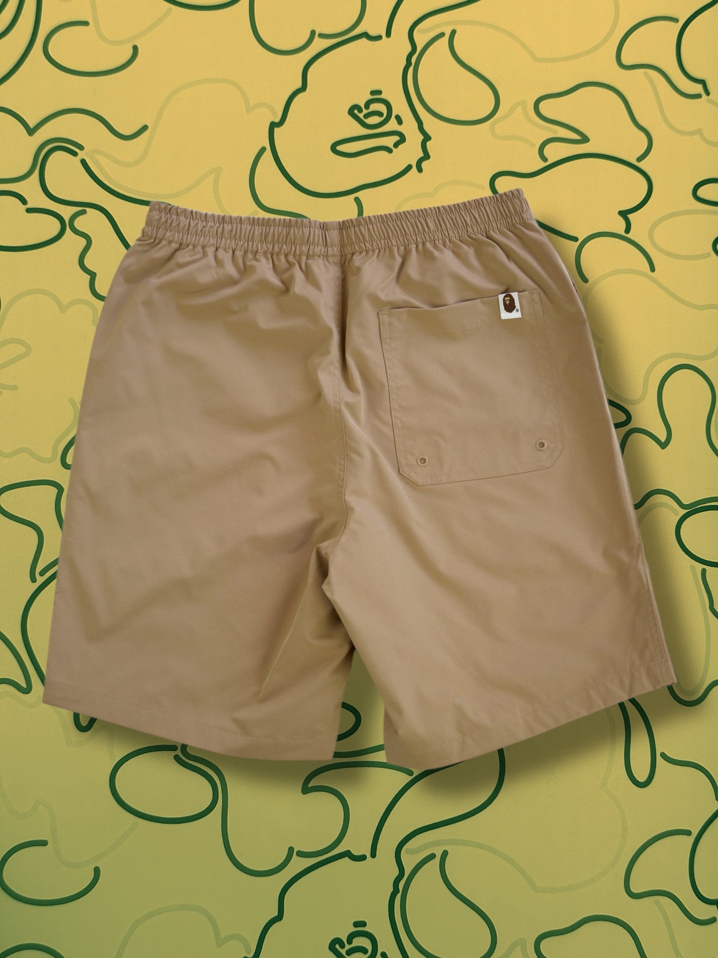 Bape Khaki Shorts