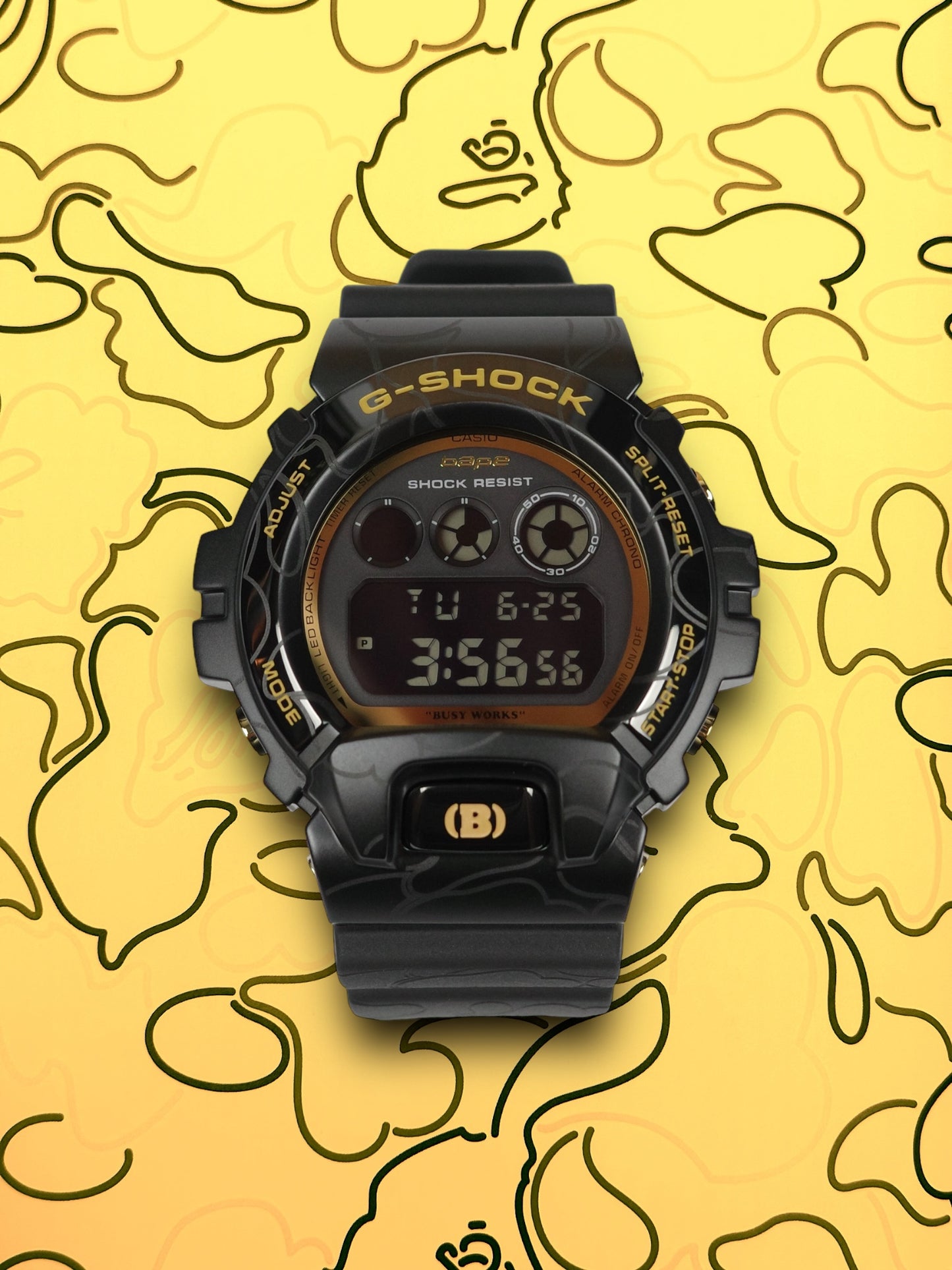 Casio G-Shock X A Bathing Ape GM6900