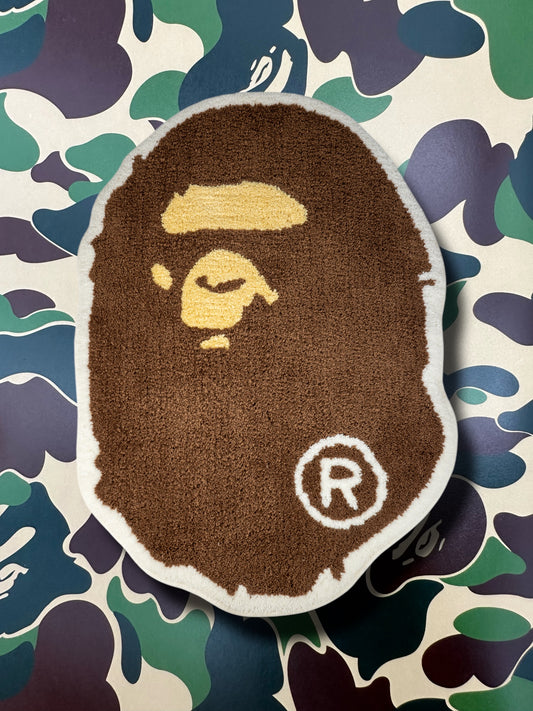 Bape Ape Head Rug