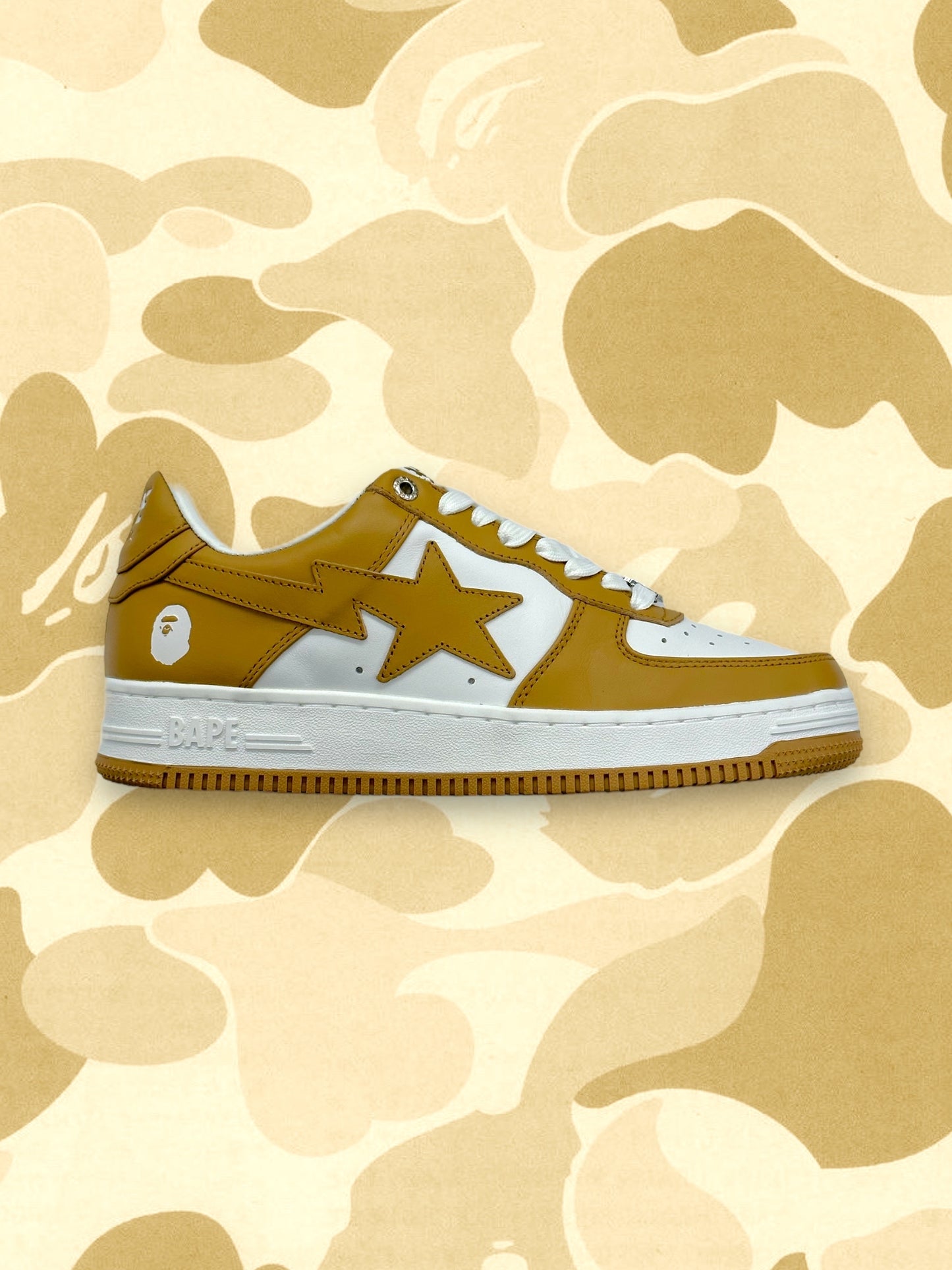 BAPESTA Beige/White