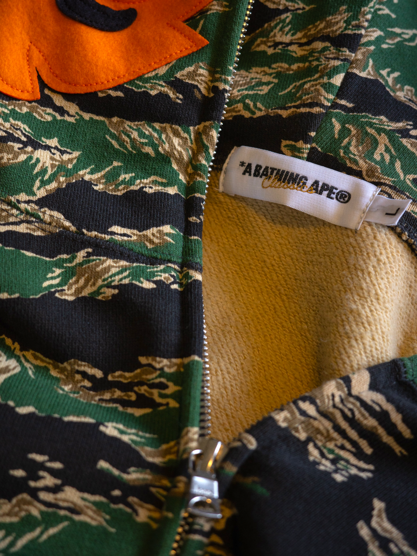 Bape Tiger Camo Hoodie
