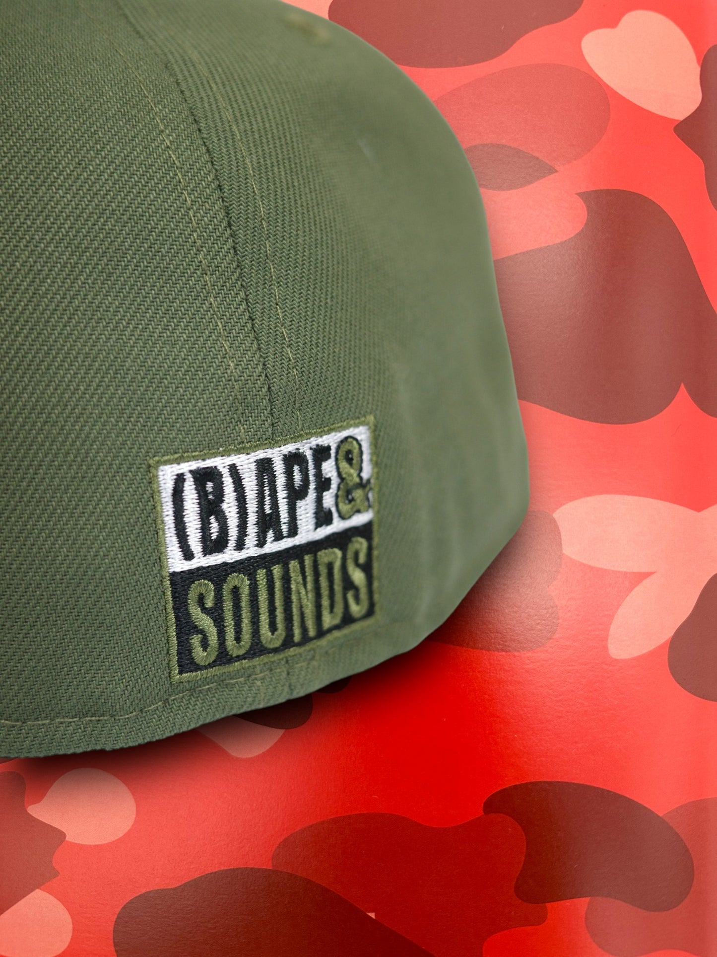 Bape x New Era NYC Logo Fitted Cap