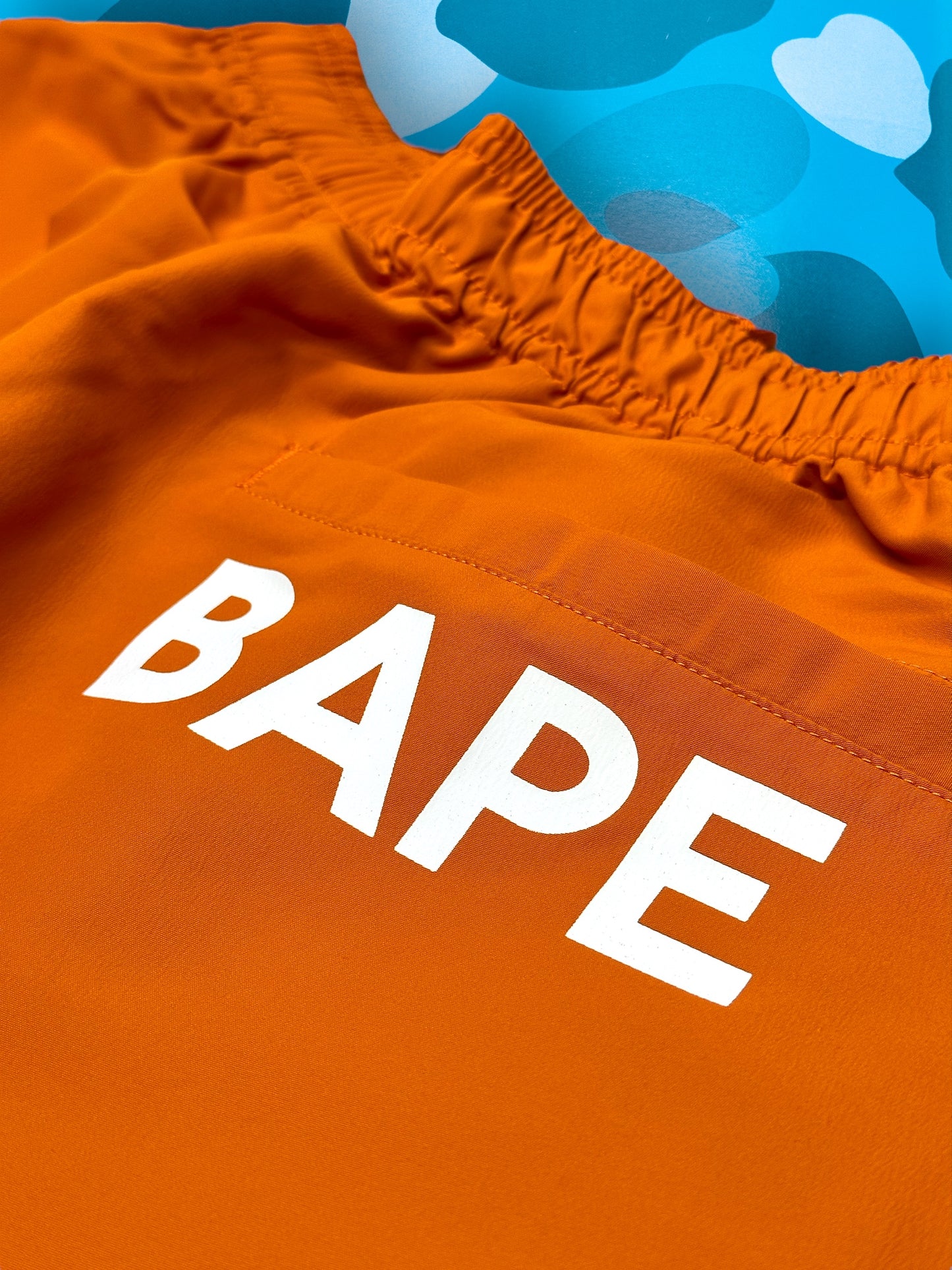 A Bathing Ape Board Shorts Orange