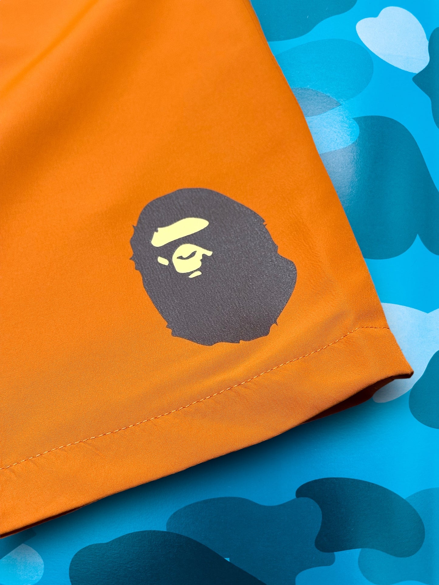 A Bathing Ape Board Shorts Orange