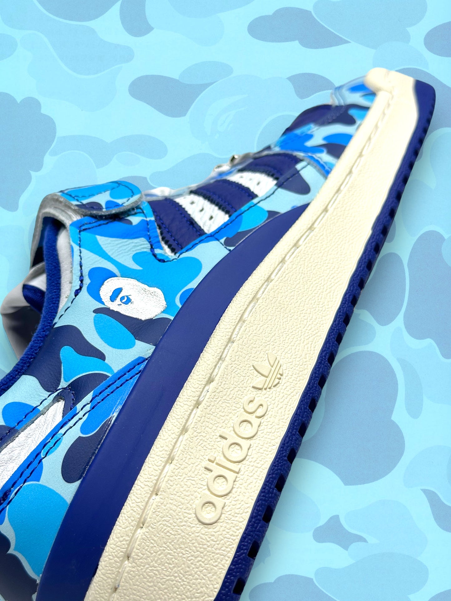 Adidas x Bape 30th Anniversary Forum 84 Low