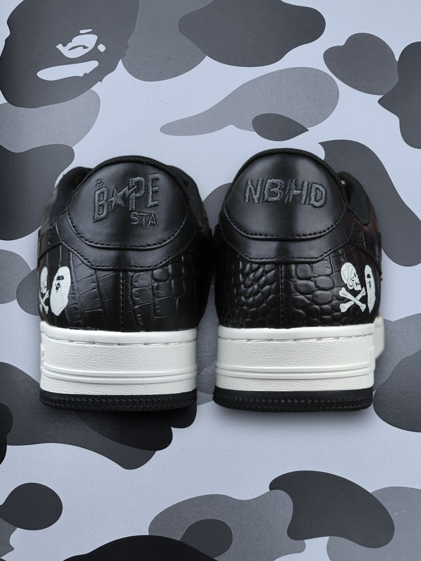 Bape x Neighborhood Bapesta