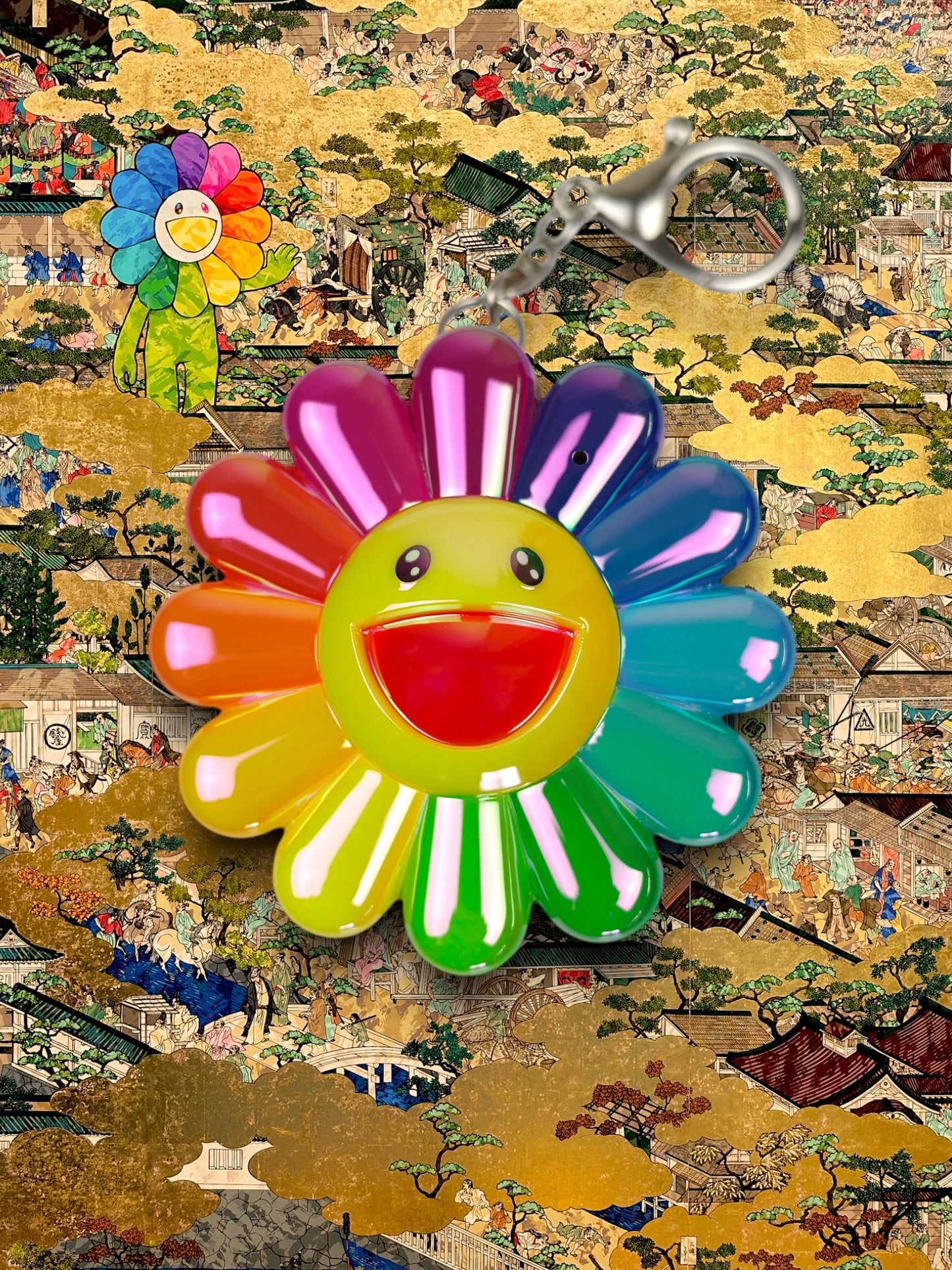 Flower Go Walk Color By Takashi Murakami