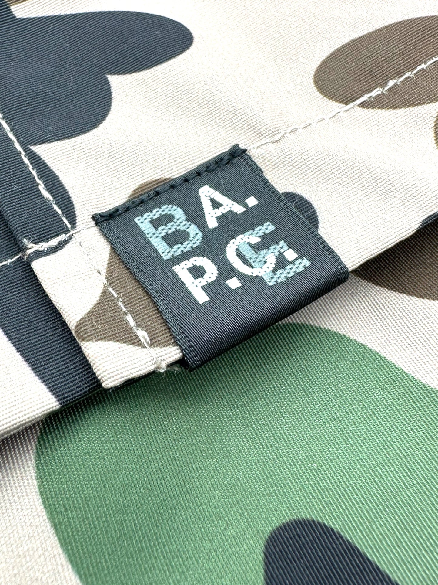 A Bathing Ape x A.P.C Camo Jacket