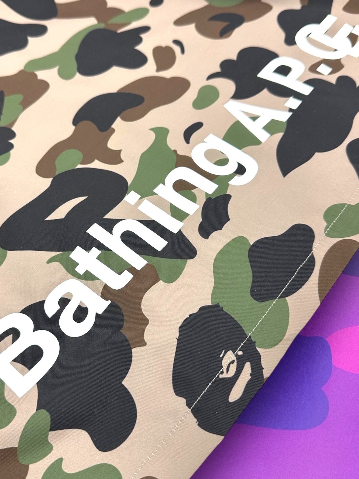 A Bathing Ape x A.P.C Camo Jacket