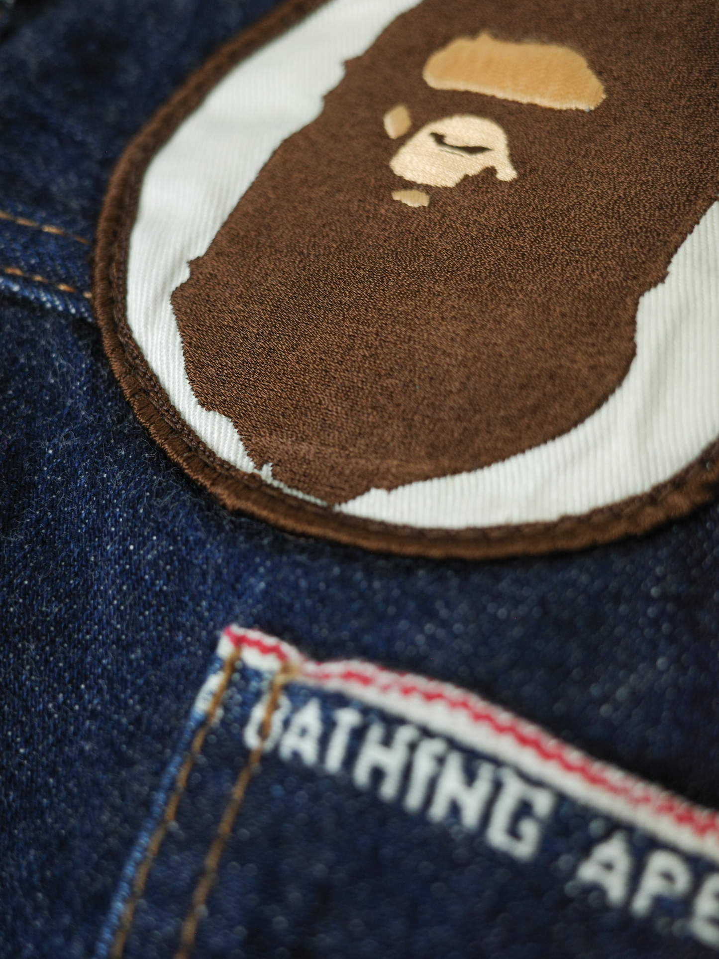 A Bathing Ape ASNKA Rope Denim Jean Pants