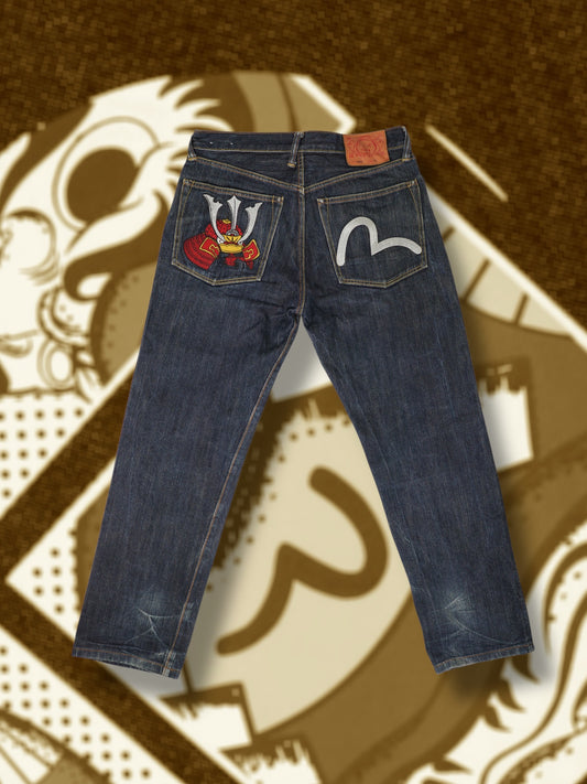 Evisu Embroidered Daicock & Shogun Jeans