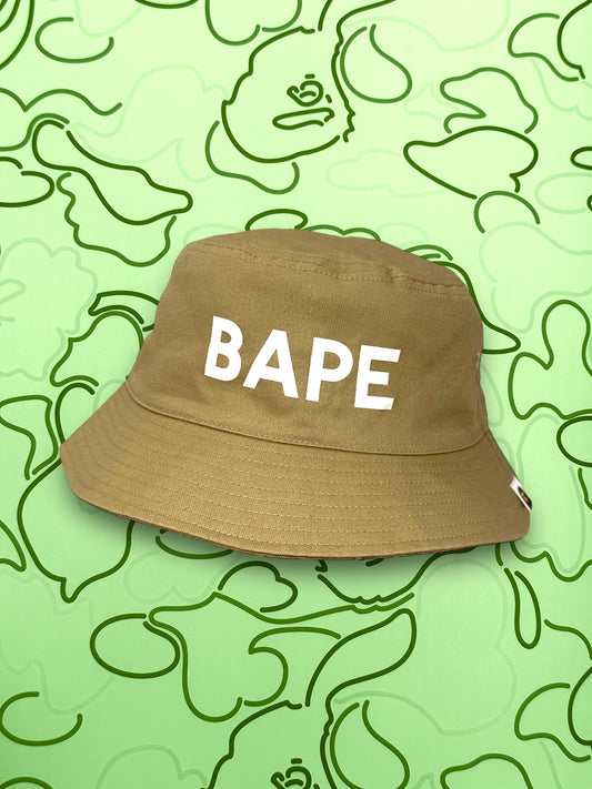 Bape Khaki Bucket Hat