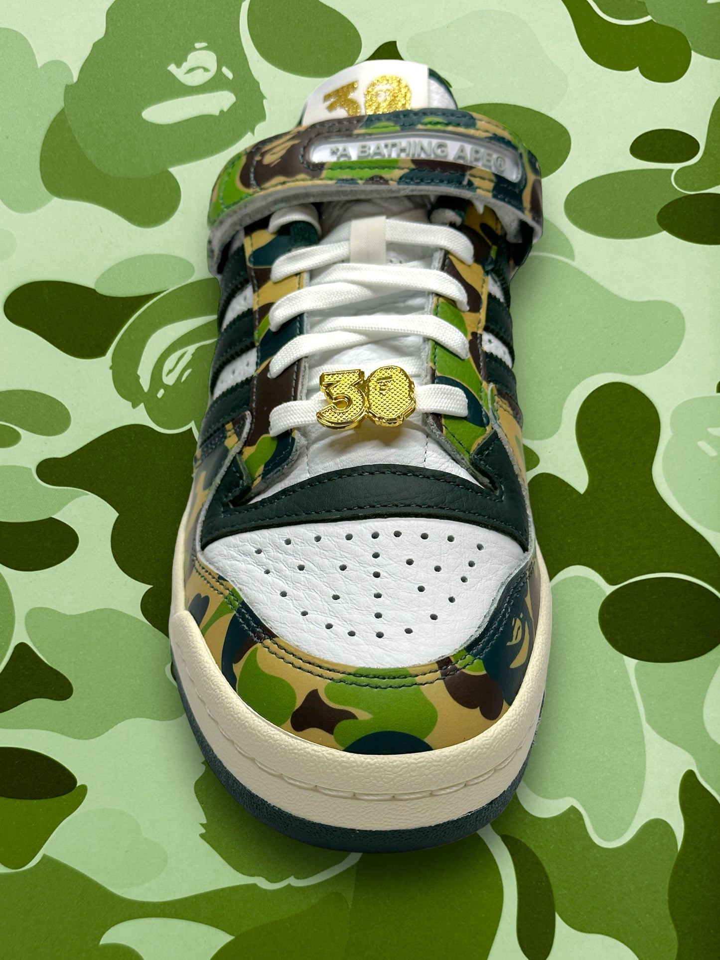 Adidas x Bape 30th Anniversary Forum 84 Low