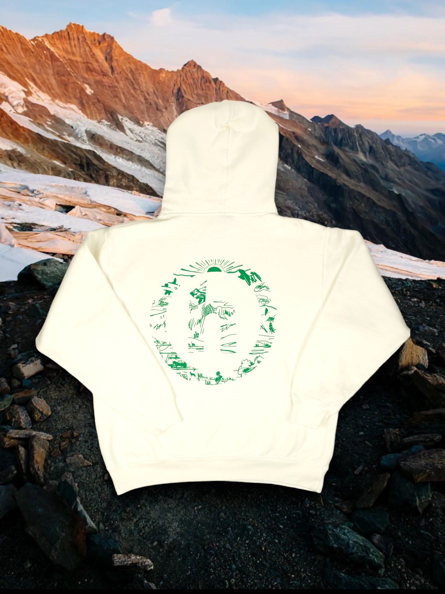 Hidden NY Camp Lake Hoodie