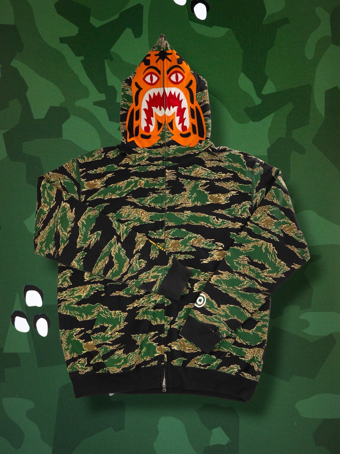 Bape Tiger Camo Hoodie