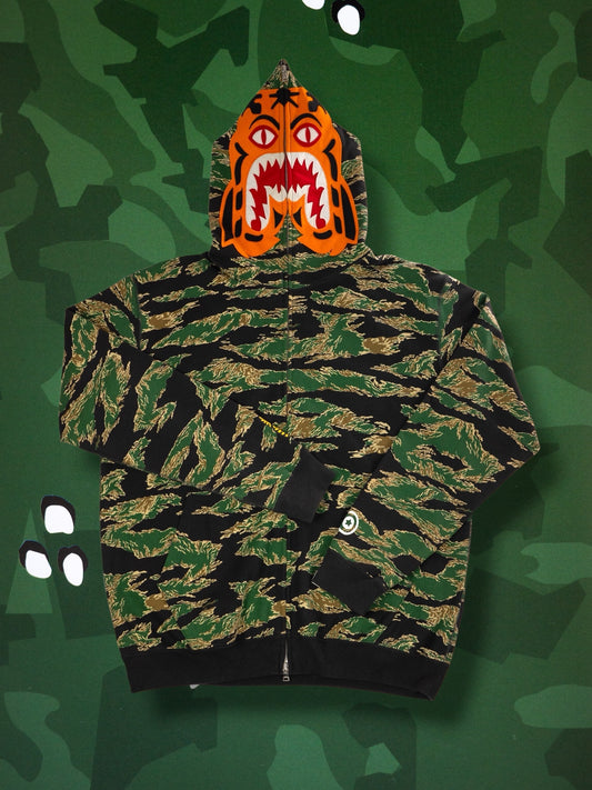 Bape Tiger Camo Hoodie