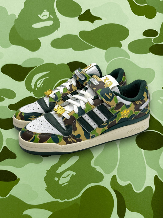 Adidas x Bape 30th Anniversary Forum 84 Low