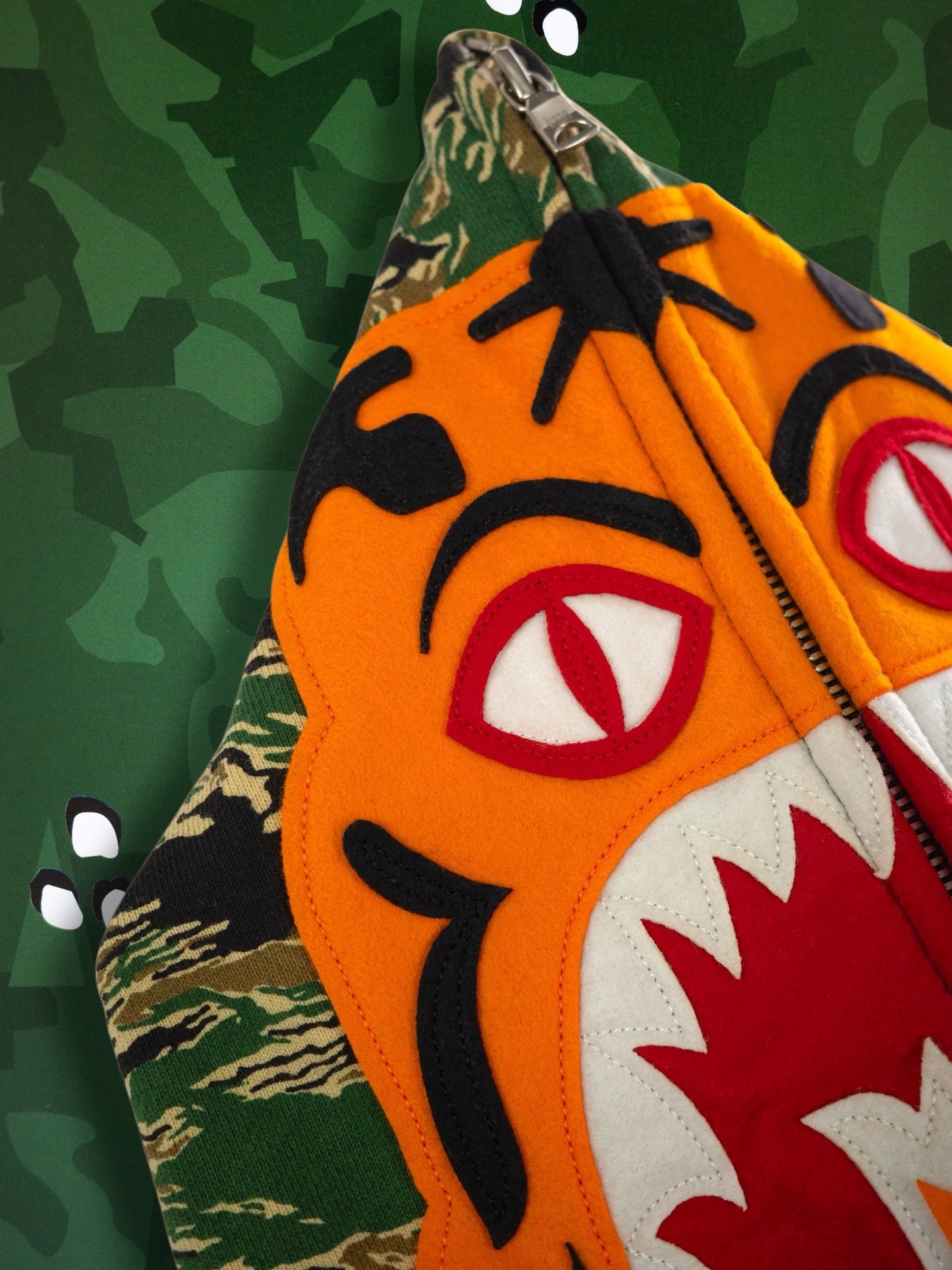 Bape Tiger Camo Hoodie