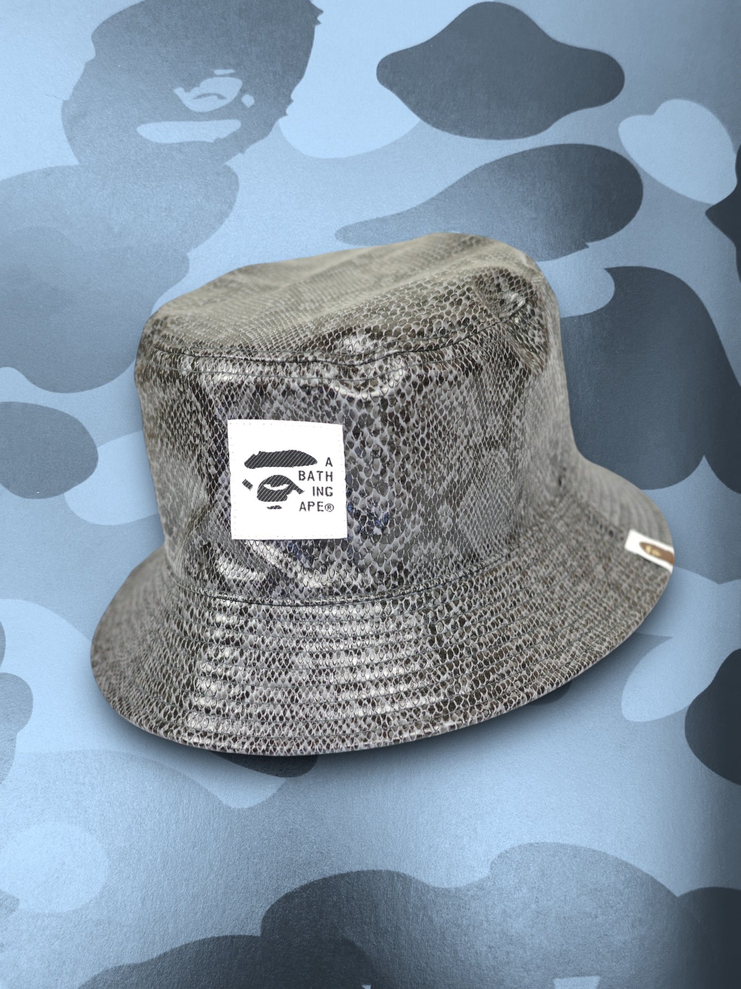 Bape Snake Skin Bucket Hat