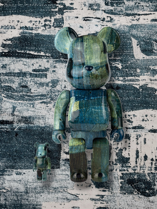Bearbrick x FDMTL Boro Repair 400% & 100%