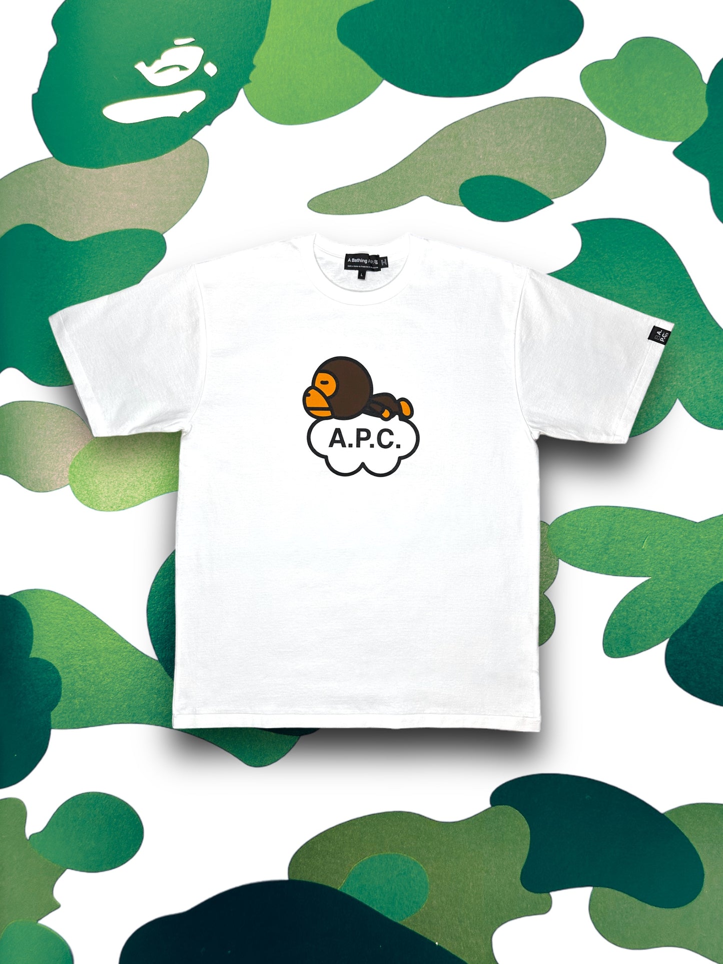 A Bathing Ape x Baby Milo x A.P.C Tee