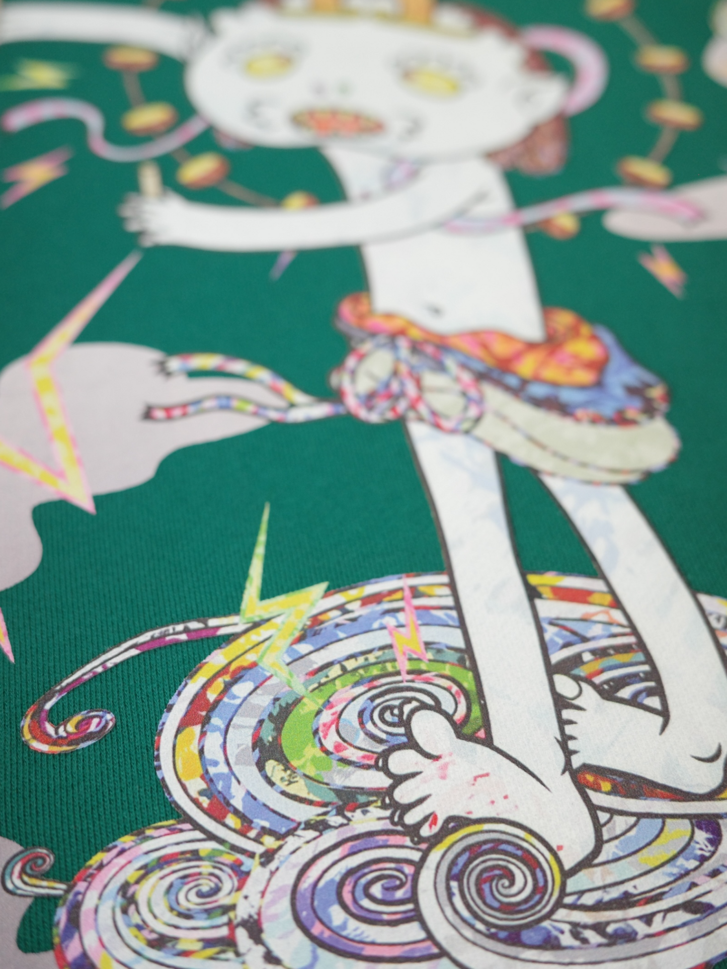 Takashi Murakami Mononoke Raijin Hoodie