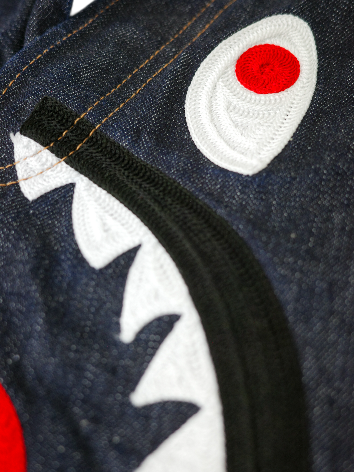 A Bathing Ape Shark Denim Pants