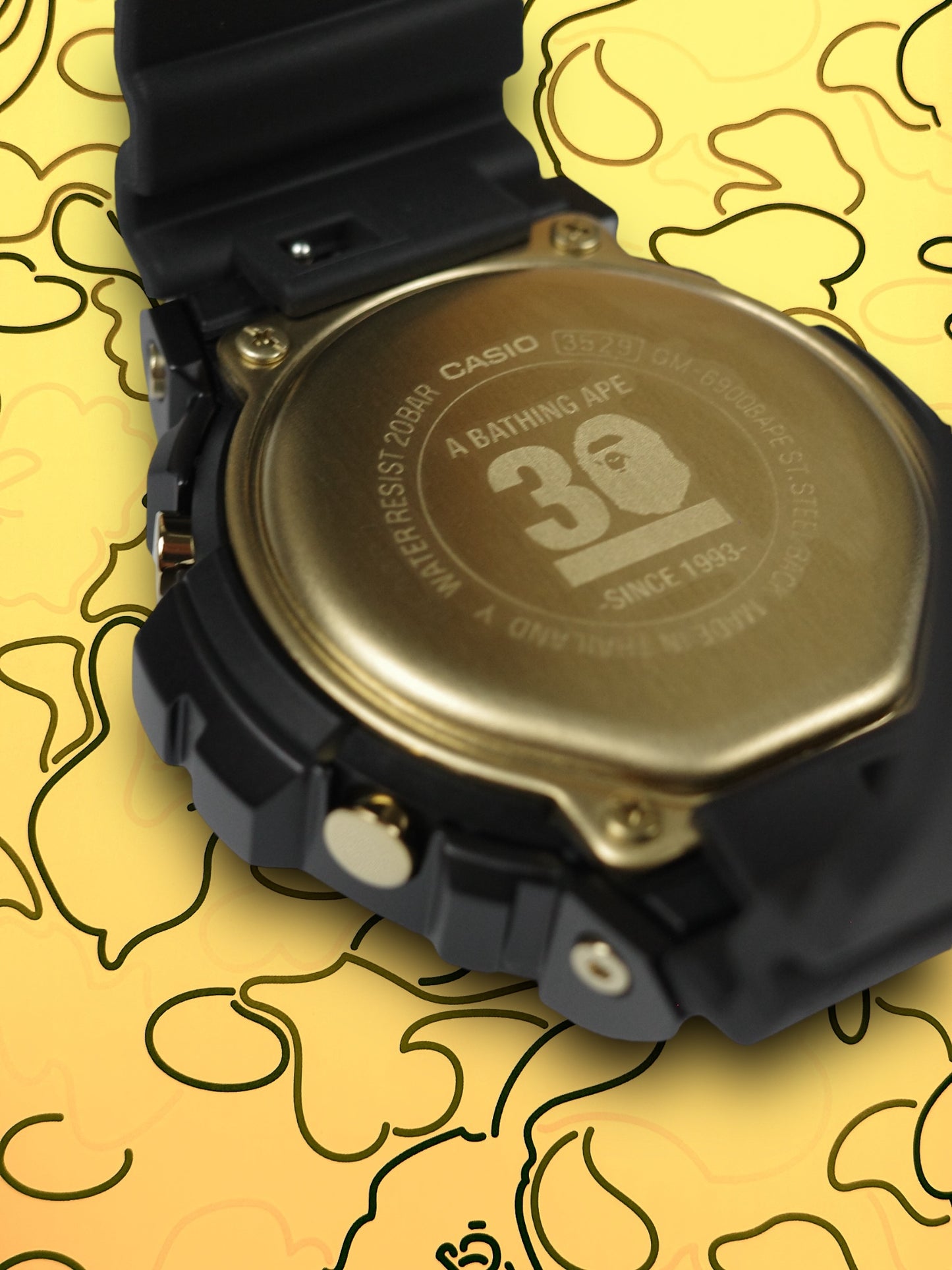 Casio G-Shock X A Bathing Ape GM6900