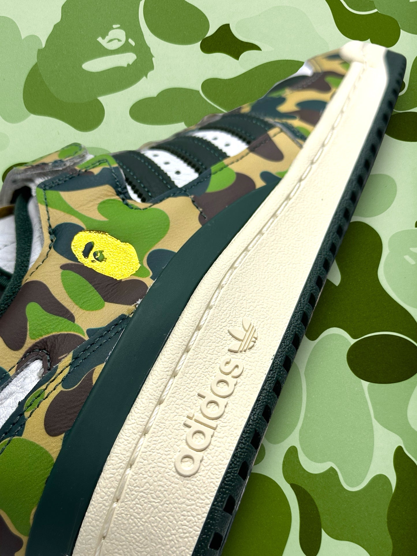 Adidas x Bape 30th Anniversary Forum 84 Low