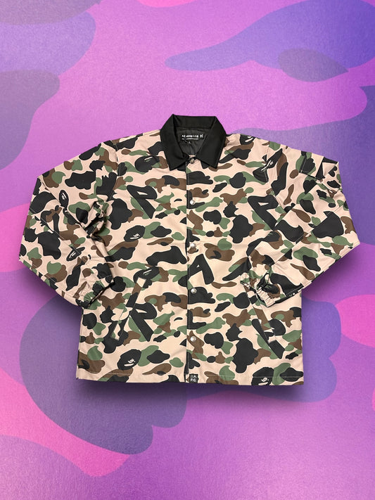 A Bathing Ape x A.P.C Camo Jacket