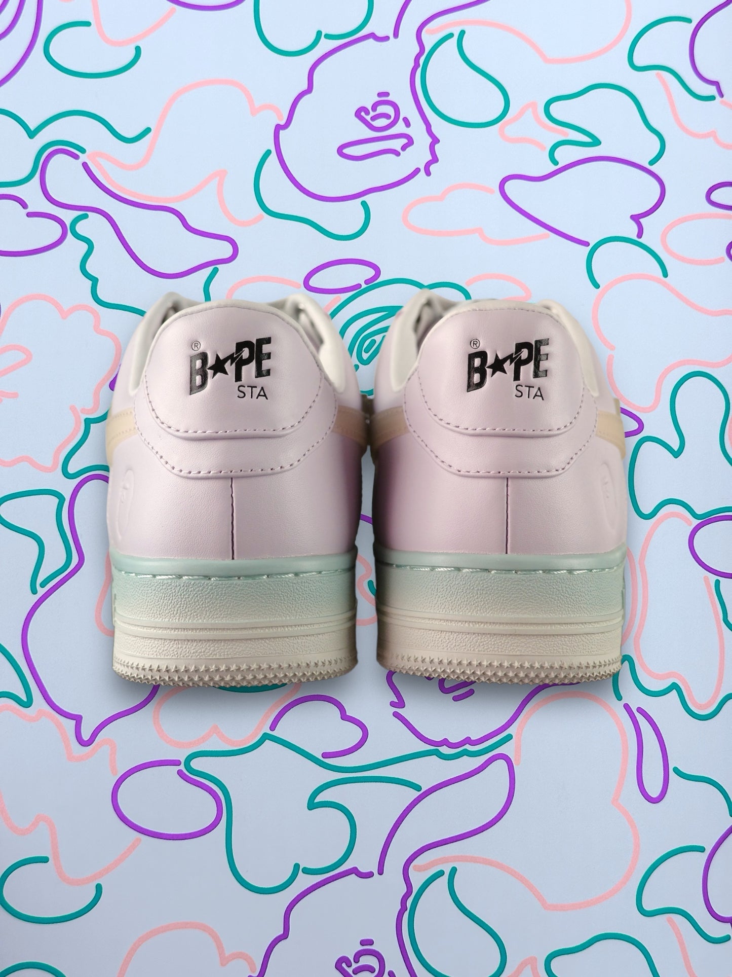 BAPESTA Pink Fade