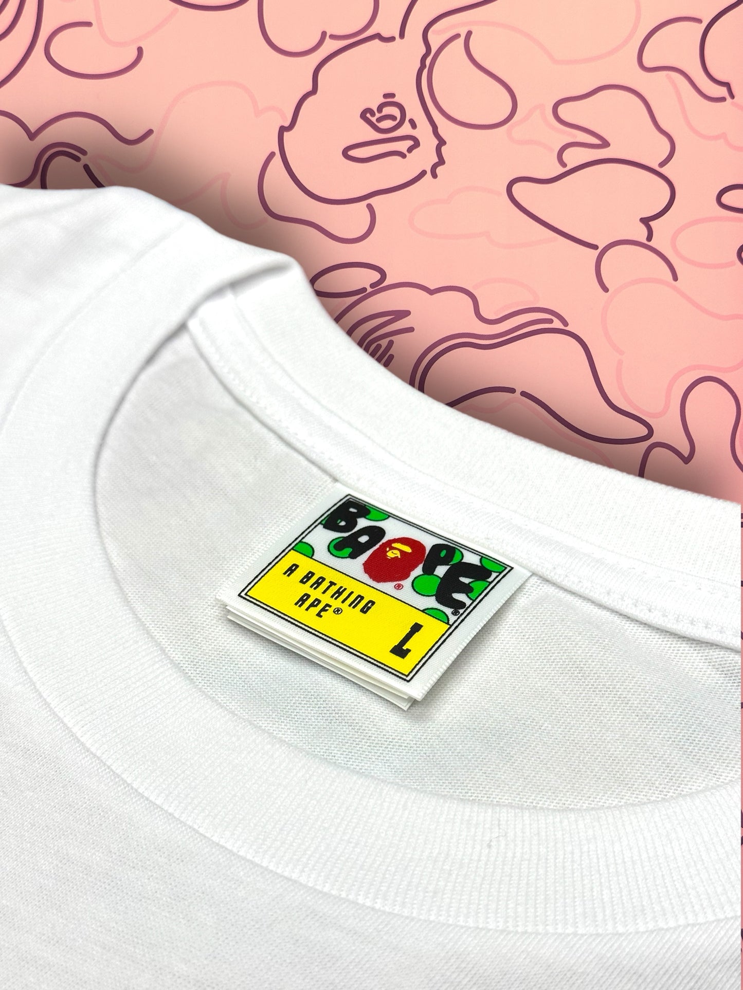 Bape Small Ape Head Summer Pack Tee