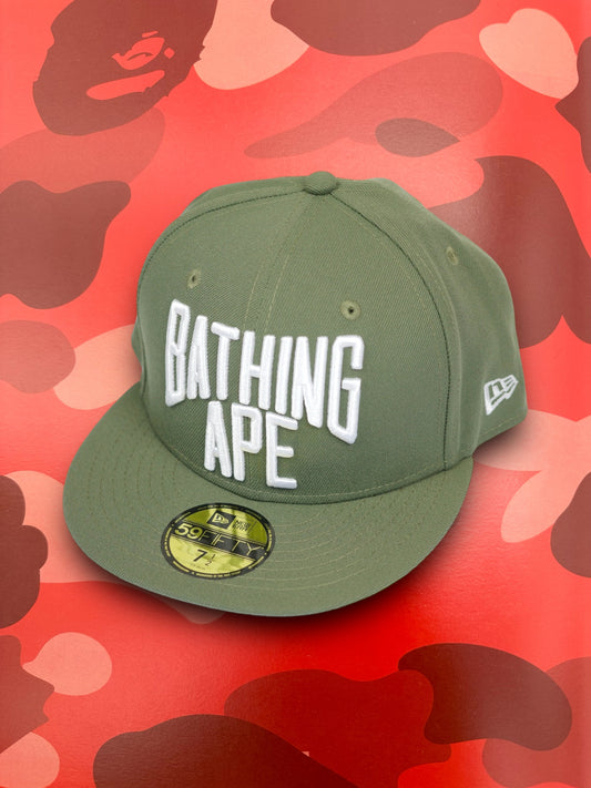 Bape x New Era NYC Logo Fitted Cap